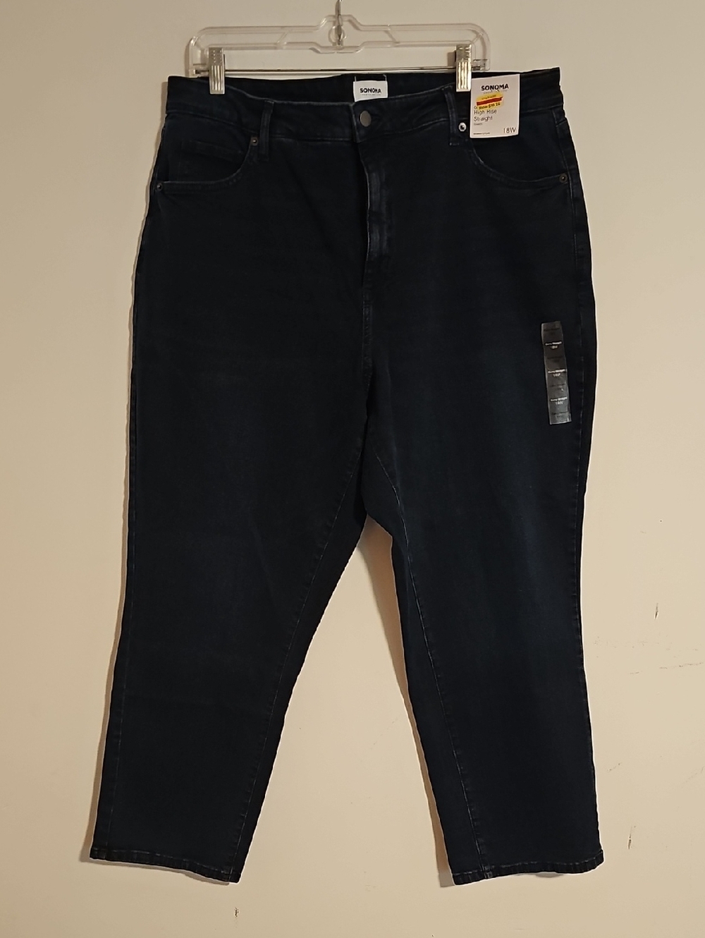 Sonoma Dark Navy Boyfriend Jeans